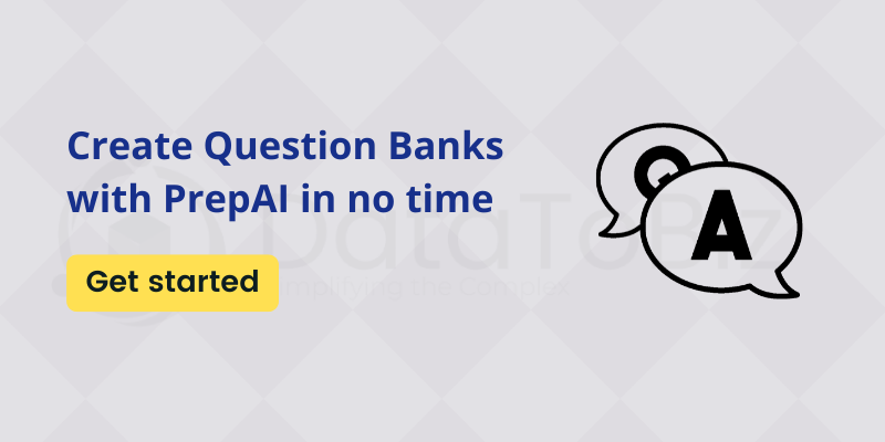 Create question banks with PrepAI in no time