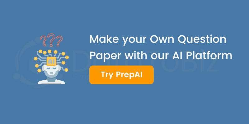 Make your own question paper with our AI platform