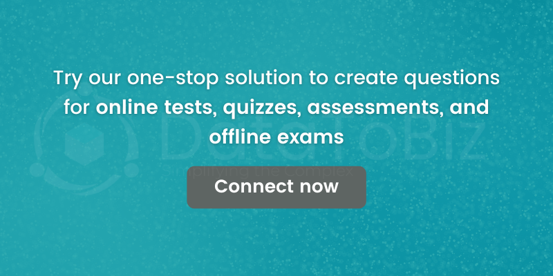 one stop solution to create tests, quizzes, assessment
