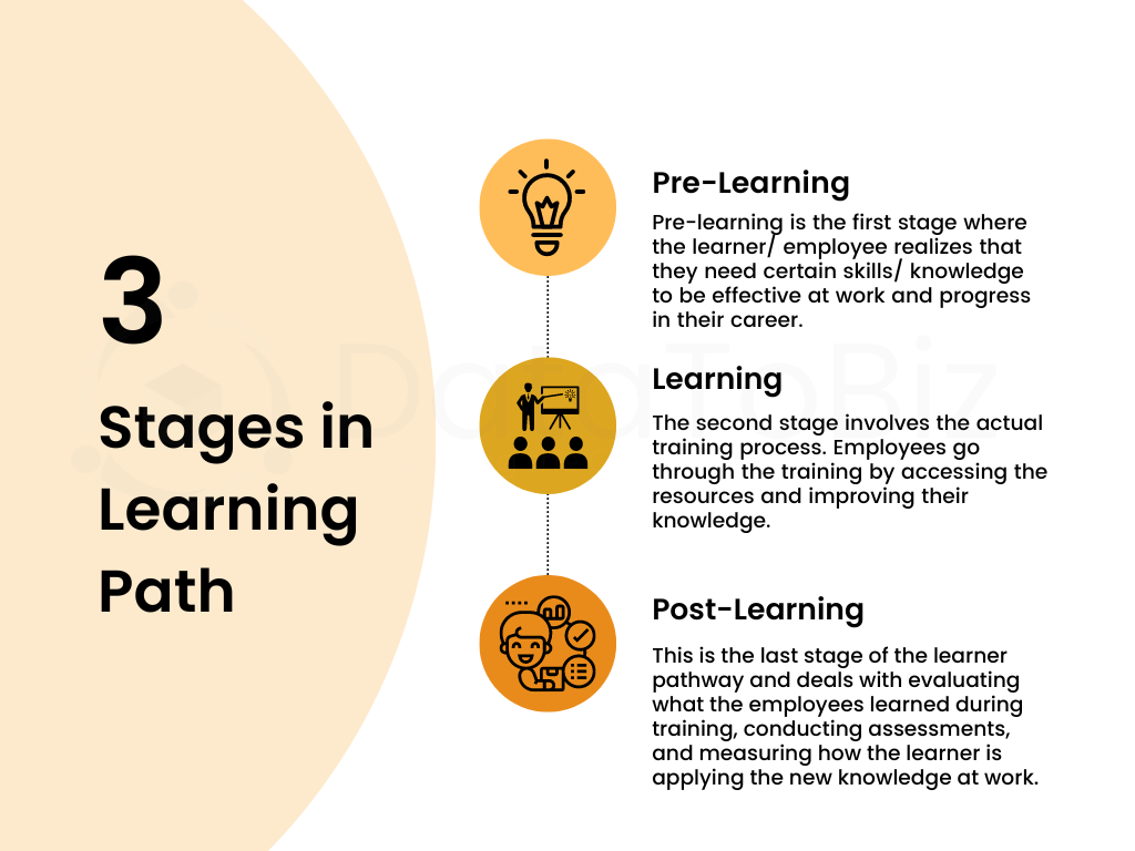 Stages in Learning Path 