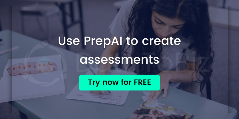 use PrepAI to create assessments