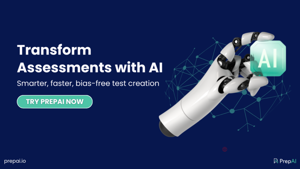 artificial intelligence assessment creation