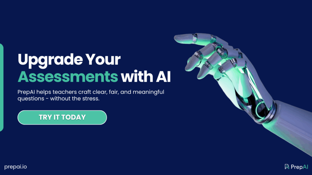 AI exam question improvement