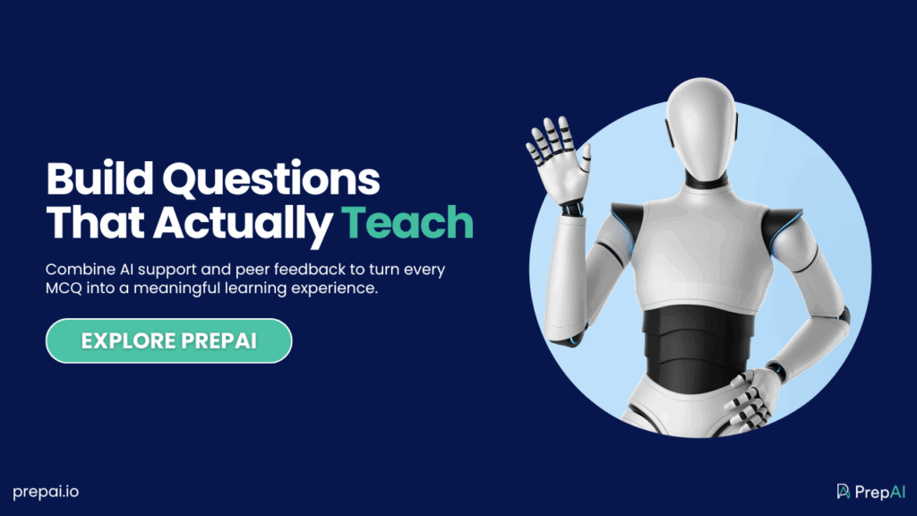 MCQ design in education