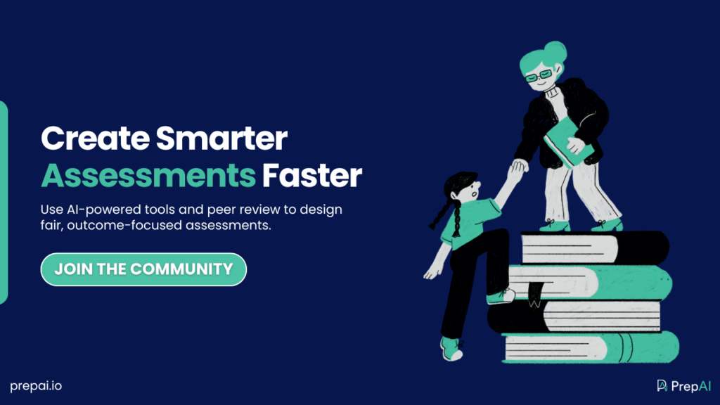 Peer review in assessment design