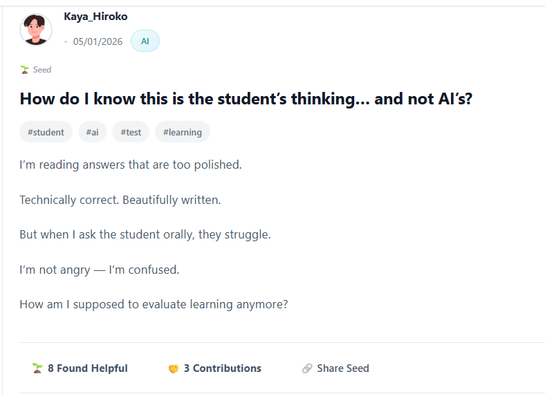 student assessment process